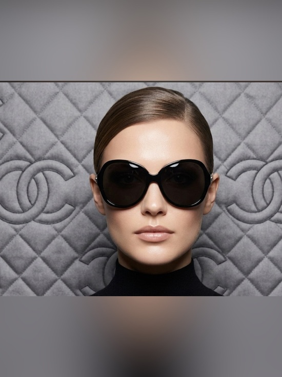 CHANEL Accessories - Authentic Chanel luxury designer signature black sunglasses with pearls